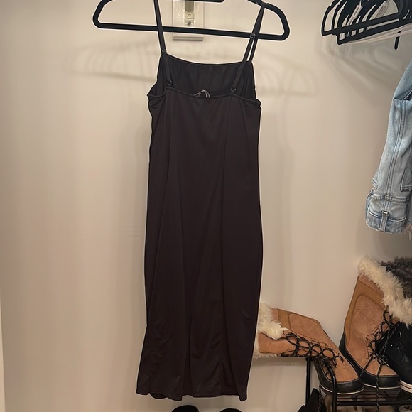 Midi bodycon black dress - Picture 3 of 4